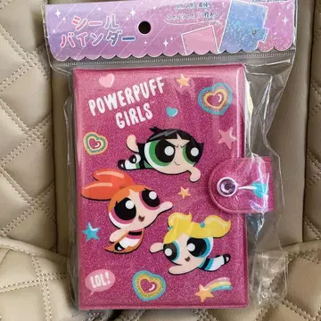 미사용 새상품 파워퍼프걸스 씰북