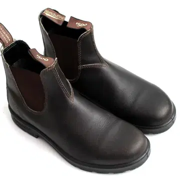 Blundstone 500 사이드 고어 부츠 다크 브라운 숏부츠