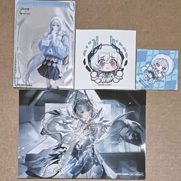 퍼니셔 ORBcafe 특전 브로마이드 카드 스티커 택 리프