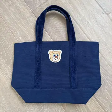 LOVE BABY 네이비 토트백