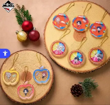 제일복권 미세스 그린애플 E상 찰랑찰랑 아크릴 참 컴프