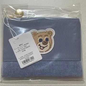 러브러리 바이 페이 니코 군 자수 파우치 블루 계열 완판템
