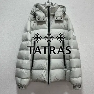 [ 미사용급 ] TATRAS 다운 자켓 BARBORE 화이트 그레이 04