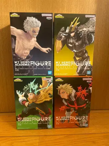 나의 히어로 아카데미아 GIGO 한정판 피규어 4체 세트