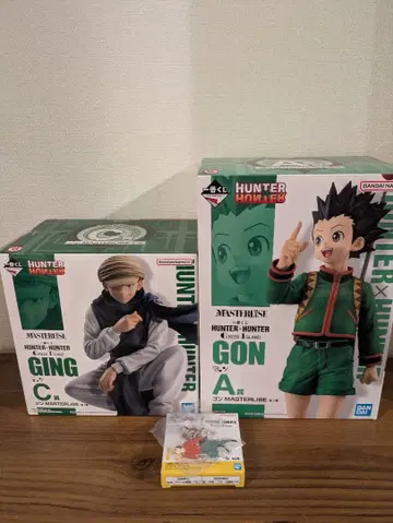 헌터헌터 제일복권 곤&진 피규어