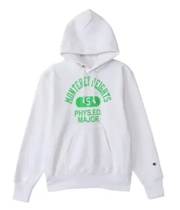 새상품 사이즈 M 챔피온 후드티 화이트 리버스 위브