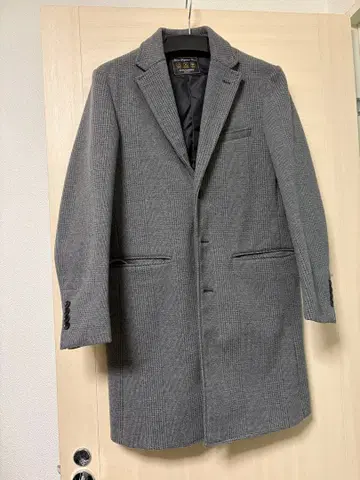 BACK NUMBER 체스터 코트 그레이 MEDIUM