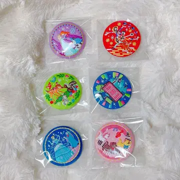 디즈니 자수 캔뱃지 6개 세트