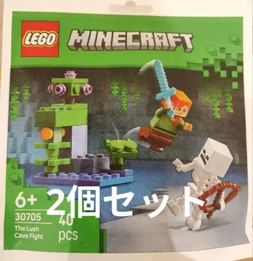 LEGO 마인크래프트 더 러쉬 케이브 파이트 30705