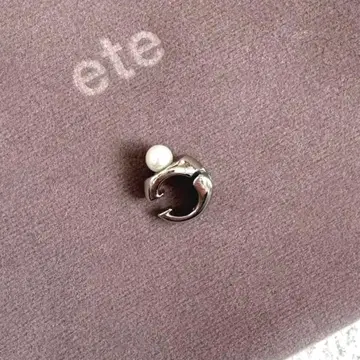 ete 에테 펄 피크 커프 이어커프 허그커프 귀찌 실버
