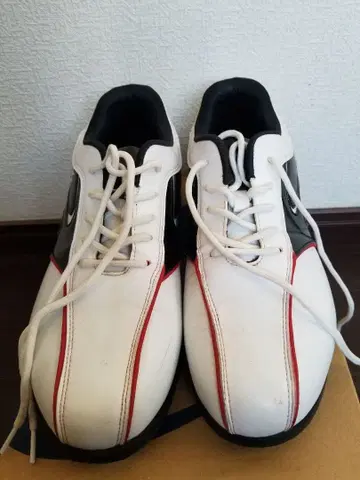 DANGANY 골프화 화이트/블랙/레드