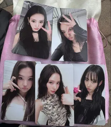 meovv 사전 녹화 트레이딩 카드 세트 5장