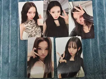 meovv 사전 녹화 트레이딩 카드 세트 5장