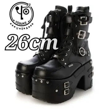 새상품 [ 정가 10780엔 ] yosuke 하드계 부츠 26cm