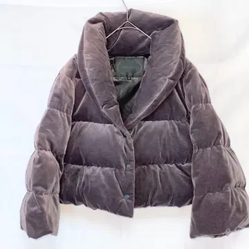 UNTITLED 다운 자켓 숏 기장 M 사이즈 벨벳