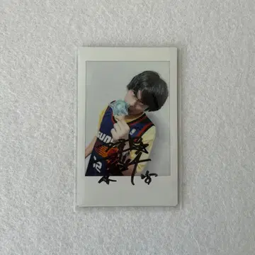 후스야 다나카 쇼타임 사인 포함 폴라로이드