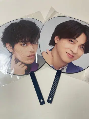 timelesz 테라니시 타쿠토 하라 요시타카 부채 2개 세트