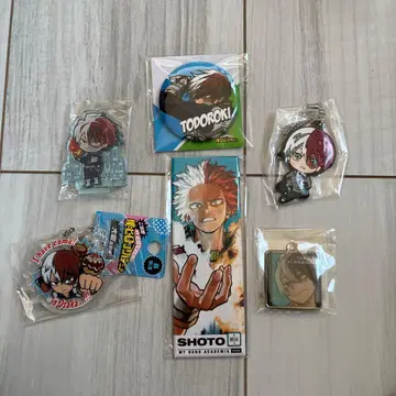 토도로키 쇼토 6점 세트 캔뱃지 참