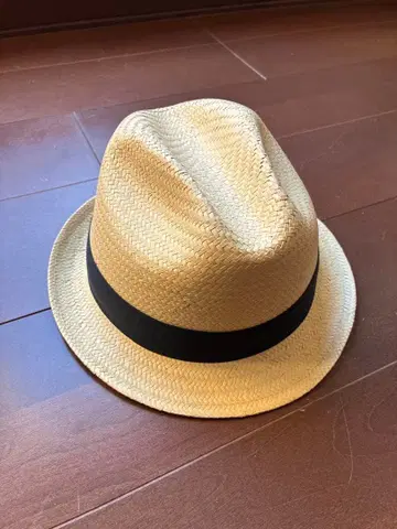 NEW YORK HAT 베이지 밀짚모자