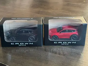 미개봉 2대 세트 도요타 크라운 에스테이트 풀백카
