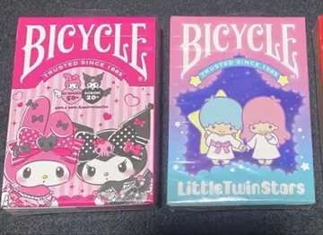 BICYCLE 산리오 쿠로미 키키라라 2점 세트