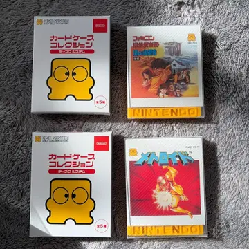 닌텐도 카드 케이스 컬렉션 디스크 시스템 메트로이드 패미컴 탐정 구락부