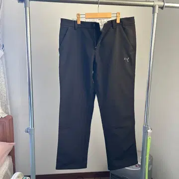 PUMA 블랙 골프 팬츠 XXL