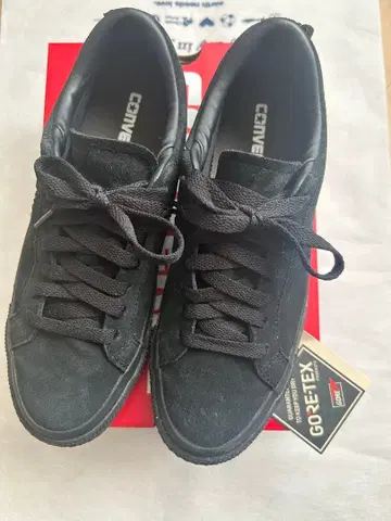 CONVERSE GORE-TEX 블랙 스니커즈