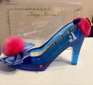 겨울왕국 반지 스탠드 파랑 블루 하이힐 신발 디즈니 스토어