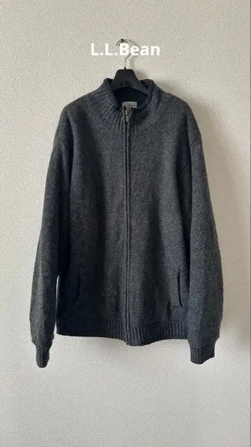 [ 구제 의류 ] LLBean 다크 그레이 풀집 자켓