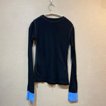 AZUL BY MOUSSY 시어 도킹 상의 사이즈 F 면 188%