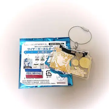 죠죠 죠죠월드 와이어 키링 DIO 디오