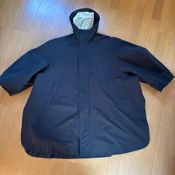 엔폴드 PE 스트레치 BOX 후데트 COAT 블랙 38