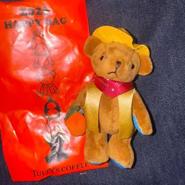 타리즈커피 해피백 카우보이 테디 곰