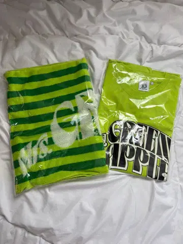 Mrs.GREENAPPLE 미세스 여름 페스티벌 T셔츠 L사이즈&타월