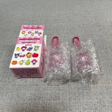 산리오 캐릭터 시크릿 키링 (후르츠 디자인)