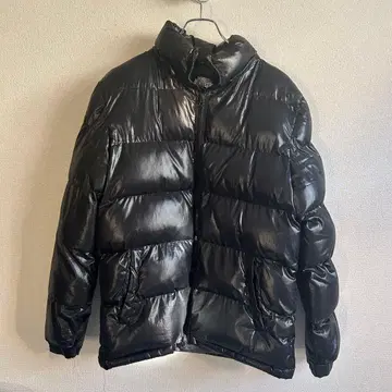 JUNIOR SWEET 다운 자켓 블랙 블랙 갸루 남자 y2k