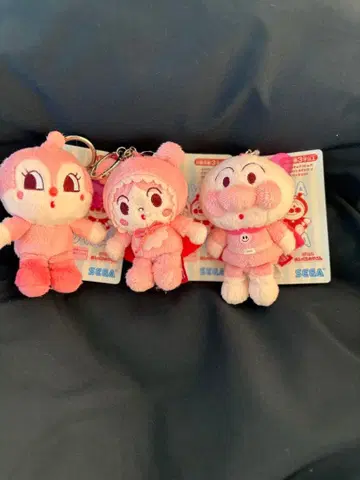 호빵맨 뮤지엄 한정판 color 컬렉션 핑크 호빵맨