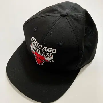 시카고 불스 LOGO7 빈티지 캡 블랙 프리 사이즈