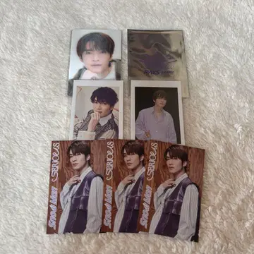 SnowMan 후카사와 타츠야 흘긋 보기 카드 티켓풍 카드