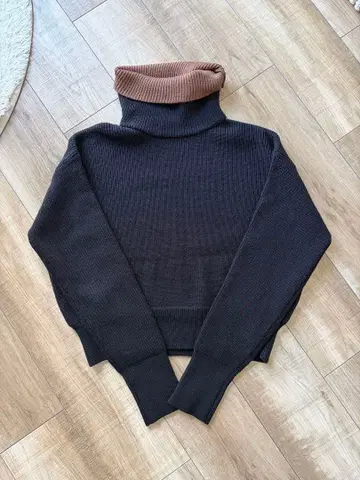 [ JOURNALSTANDARD 저널 스탠다드 ] 더블 하이넥 니트