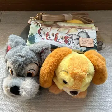 101마리 달마시안 슬리퍼 파우치 세트