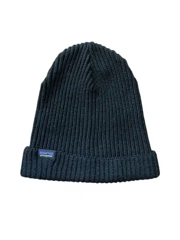 patagonia 블랙 니트 모자 비니