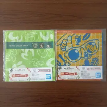 Mr. GREEN APPLE 자카드 타월 2세트 제일복권 G상