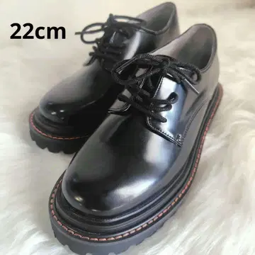 새상품급 Oriental Traffic 레이스업 슈즈 22cm 블랙