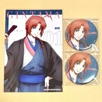 은혼 JF2026 로손 캔뱃지 엽서 카무이