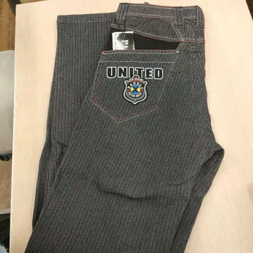 UNITED PAGLEO 스트라이프 데님 w79cm