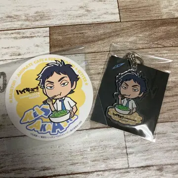 하이큐!! animatecafe 트레이딩 아크릴 키링 아카아시