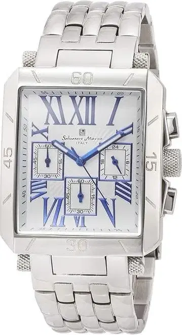 [살바토레마라] 손목시계 크로노그래프 SM17117-SSWHBL