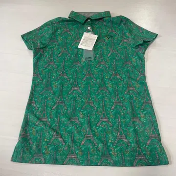 Callaway 에펠탑 패턴 셔츠 M 사이즈